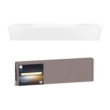 Philips - ściemnialna oprawa sufitowa Hue AURELLE LED/39W/230V 2200-6500K 120x30 cm biała