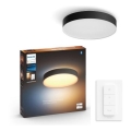 Philips - ściemnialna oprawa sufitowa Hue ENRAVE L LED/33,5W/230V + przełącznik ściemniacza