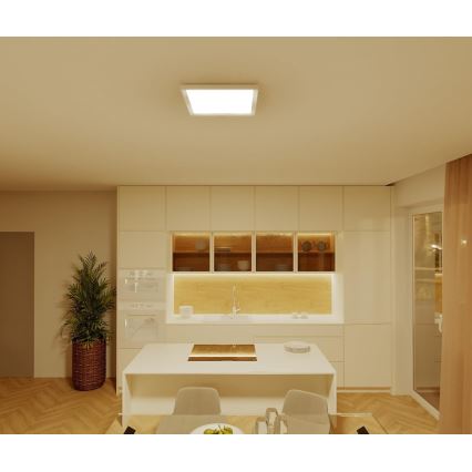 Philips - Ściemnialna oprawa sufitowa LED/15W/230V 2700K 39,5x39,5 cm