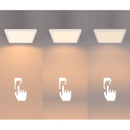 Philips - Ściemnialna oprawa sufitowa LED/15W/230V 2700K 39,5x39,5 cm