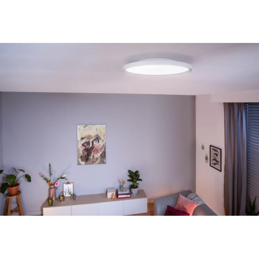 Philips - ściemnialna lampa sufitowa LED Hue AURELLE LED/21W/230V 2200-6500K śr. 39,5 cm biała
