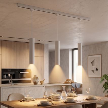 Philips - LED ściemnialna lampa wisząca na przewodzie w systemie szynowym EASYLINK 3xGU10/6,2W/230V 2200-2700K 1m biała