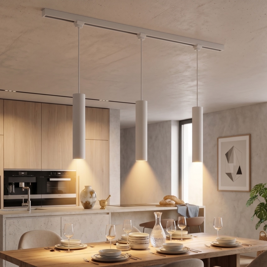 Philips - LED ściemnialna lampa wisząca na przewodzie w systemie szynowym EASYLINK 3xGU10/6,2W/230V 2200-2700K 1m biała