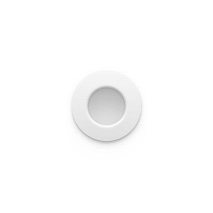 Philips - LED RGBW Ściemnialna oprawa wpuszczana do łazienki Hue SLIM LED/8,3W/230V 1000-20000K biały IP44