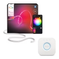 Philips - ściemnialna taśma LED RGBW Hue FLUX 3 m LED/29W/230V 2200–6500K + Hue Bridge