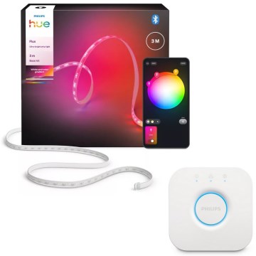 Philips - ściemnialna taśma LED RGBW Hue FLUX 3 m LED/29W/230V 2200–6500K + Hue Bridge