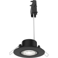 Philips - Ściemnialna wpuszczana oprawa sufitowa CILANTRO LED/5W/230V 2700K czarna