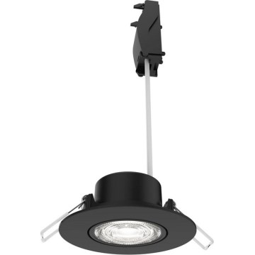 Philips - ściemnialna wpuszczana oprawa sufitowa LED CILANTRO LED/5W/230V 4000K czarna