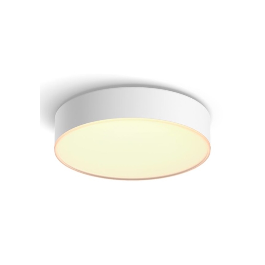 Philips - LED Plafon ściemnialny Hue LED/9,6W/230V 2200–6500K śr. 261 mm biały + pilot zdalnego sterowania