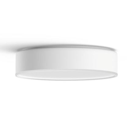 Philips - LED Plafon ściemnialny Hue LED/9,6W/230V 2200–6500K śr. 261 mm biały + pilot zdalnego sterowania