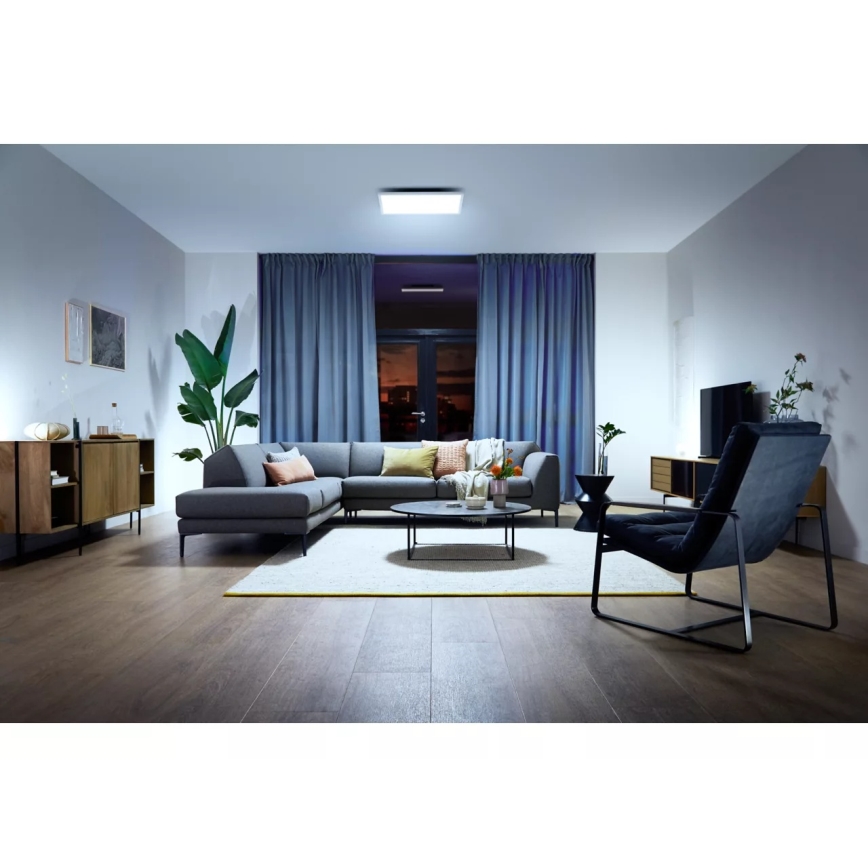 Philips - Ściemnialna oprawa sufitowa LED Hue AURELLE LED/39W/230V 2200-6500K 60x60 cm biała