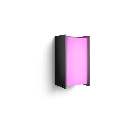 Philips - Zewnętrzny ściemnialny kinkiet LED Hue TURACO White And Color Ambiance 1xE27/8,1W/230V 1000-20000K