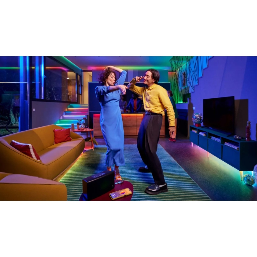 Philips - Ściemnialny pasek LED RGB SMART STRIP 5m LED/7W/230V 2200-6500K Wi-Fi