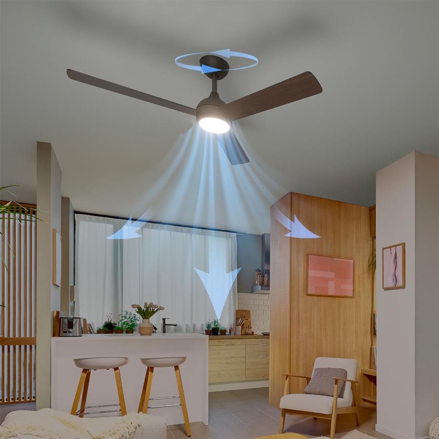 Philips - Ściemnialny wentylator sufitowy LED CIVX LED/24W/230V + pilot zdalnego sterowania