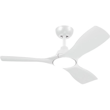 Philips - Ściemnialny wentylator sufitowy OLAS LED/24W/230V śr. 106 cm biały + pilot zdalnego sterowania