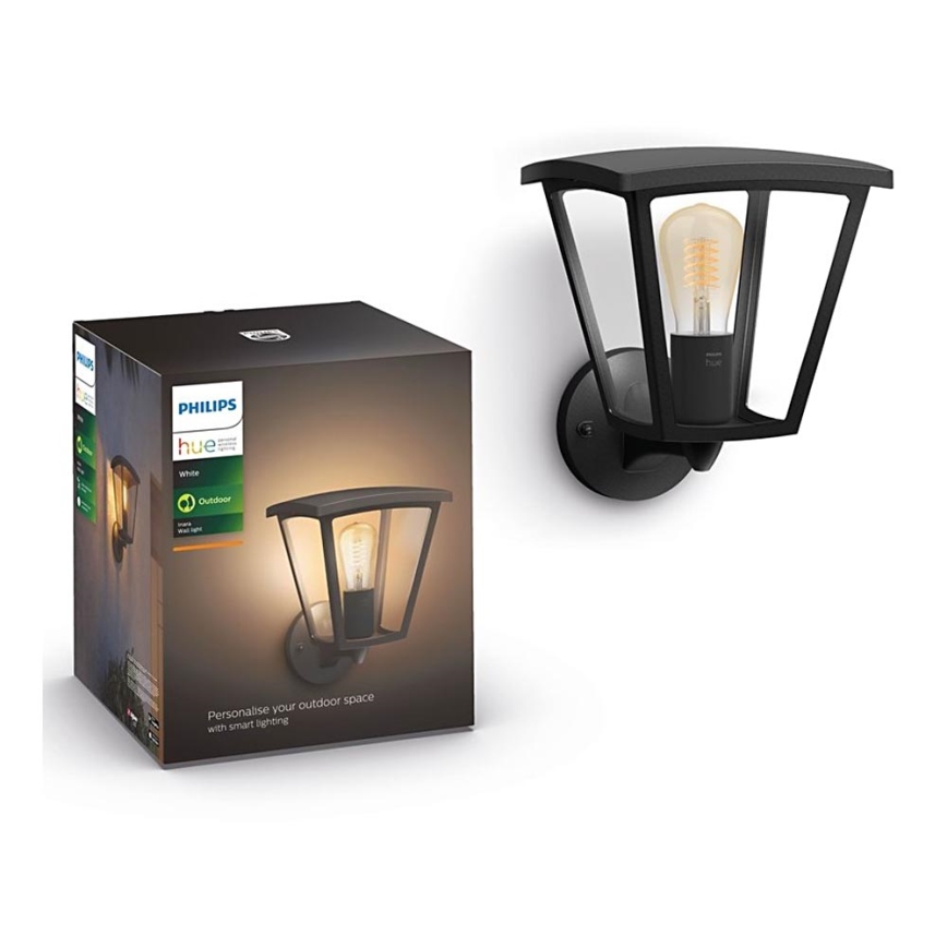 Philips - Ściemniany kinkiet zewnętrzny Hue INARA 1xE27/7W/230V Wi-Fi IP44