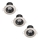 Philips - SET 3x LED Ściemniana wpuszczana lampa łazienkowa ABROSA LED/9W/230V IP44