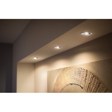 Philips - SET 3x LED Ściemniane oświetlenie wpuszczane Hue MILLISKIN 1xGU10/5,7W/230V 2200-6500K