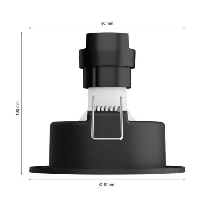 Philips - SET 3x LED Ściemniane oświetlenie wpuszczane Hue MILLISKIN 1xGU10/5,7W/230V 2200-6500K