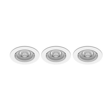 Philips -SET 3xLED Ściemnialna oprawa wpuszczana IMPALA Warm Glow LED/6W/230V