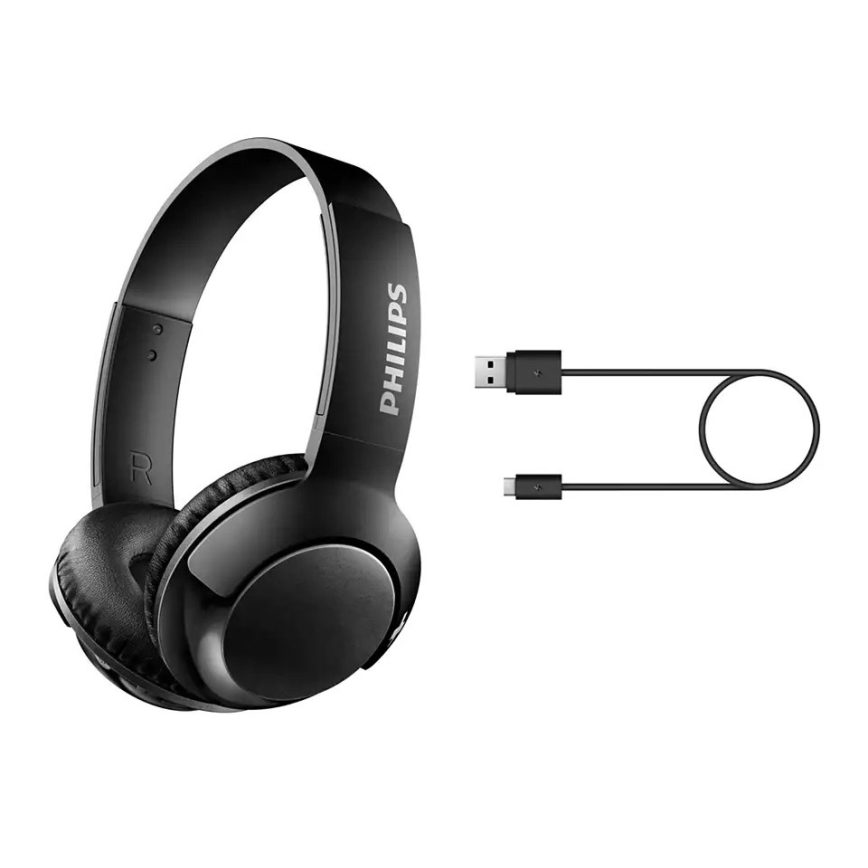 Philips SHB3075BK/00 - Słuchawki bezprzewodowe na Bluetooth BASS czarne