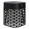 Philips - Solarna lampa ścienna LED z czujnikiem HARA LED/3,8W/3,7V 800 mAh 2700K IP44 czarna