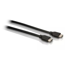 Philips SWV2434W/10 - Kabel HDMI z Ethernetem, złącze HDMI 1.4 A 5m czarny