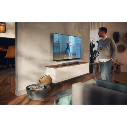Philips TAB7207/10 - Soundbar z subwooferem 520W/230V + pilot zdalnego sterowania
