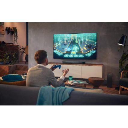 Philips TAB7207/10 - Soundbar z subwooferem 520W/230V + pilot zdalnego sterowania
