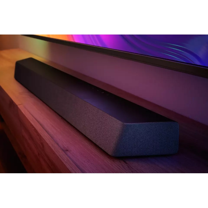 Philips TAB8507B/10 - Inteligentny soundbar z subwooferem 600W/230V + pilot zdalnego sterowania
