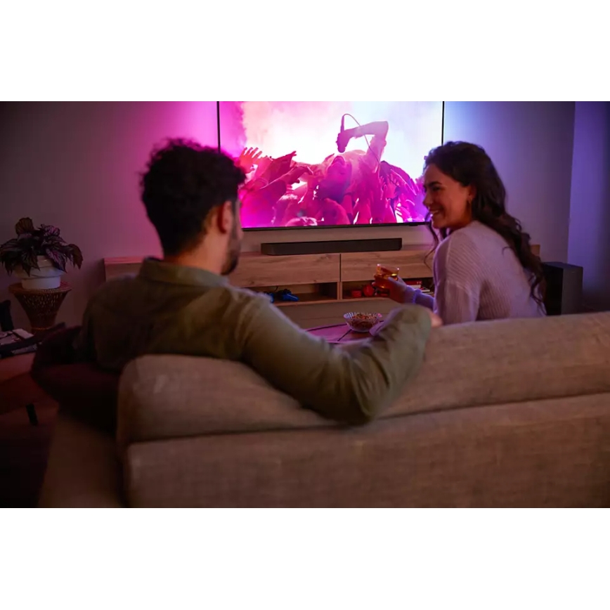Philips TAB8507B/10 - Inteligentny soundbar z subwooferem 600W/230V + pilot zdalnego sterowania