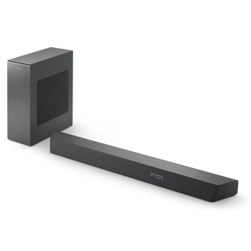 Philips TAB8507B/10 - Inteligentny soundbar z subwooferem 600W/230V + pilot zdalnego sterowania