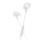Philips TAE4105WT/00 - Sluchátka z mikrofonem JACK 3,5 mm biały