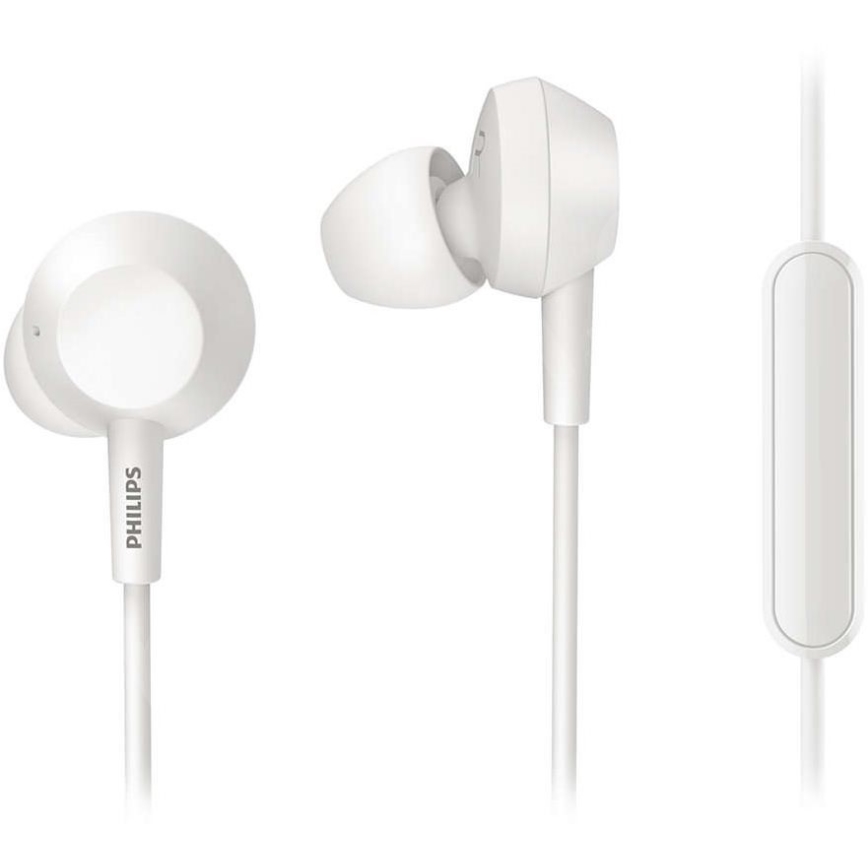 Philips TAE4105WT/00 - Sluchátka z mikrofonem JACK 3,5 mm biały
