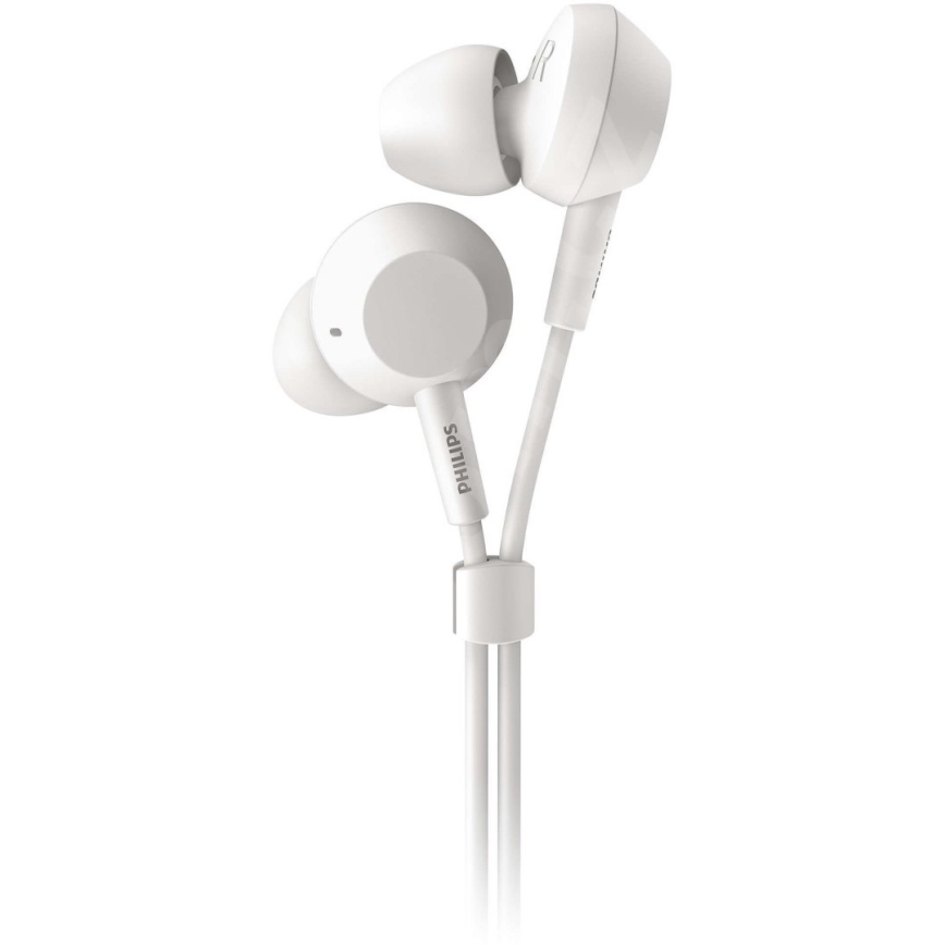Philips TAE4105WT/00 - Sluchátka z mikrofonem JACK 3,5 mm biały