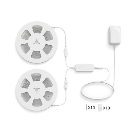 Philips - Taśma LED RGBIC ściemnialna SMART STRIP 20m LED/36W/230V 2700-6500K Wi-Fi