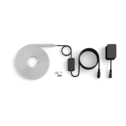 Philips - LED RGBW ściemnialna zewnętrzna taśma Hue NEON 5m LED/30W/230V 2200-6500K IP67 + czujnik ruchu