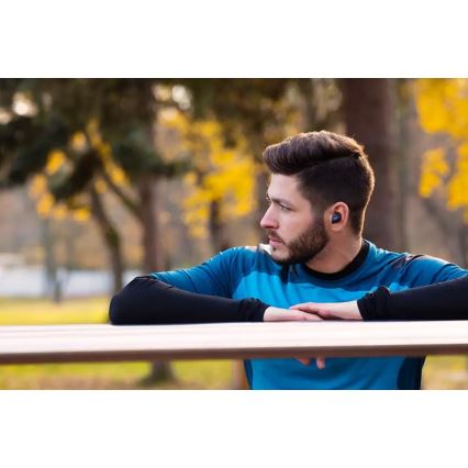 Philips TAST702BK/00 - Bezprzewodowe słuchawki TWS Bluetooth IPX5 czarne