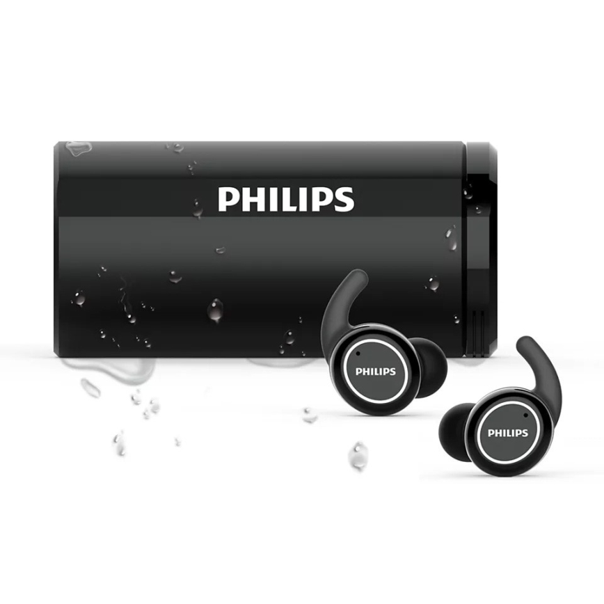 Philips TAST702BK/00 - Bezprzewodowe słuchawki TWS Bluetooth IPX5 czarne