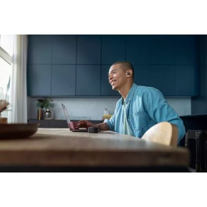Philips TAT8505BK/00 - Słuchawki bezprzewodowe IPX4 2x 55 mAh + 560 mAh czarny