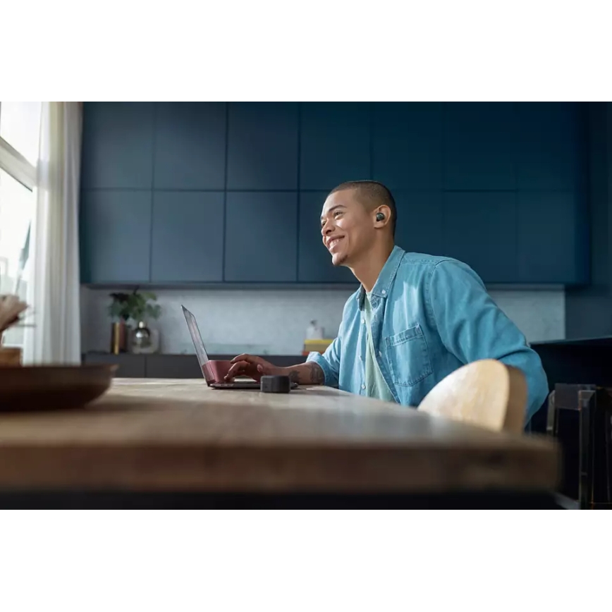 Philips TAT8505BK/00 - Słuchawki bezprzewodowe IPX4 2x 55 mAh + 560 mAh czarny