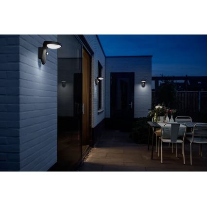 Philips - LED solarny kinkiet z czujnikiem ruchu i zmierzchu LED/1,2W/4V 1800 mAh 4000K IP44
