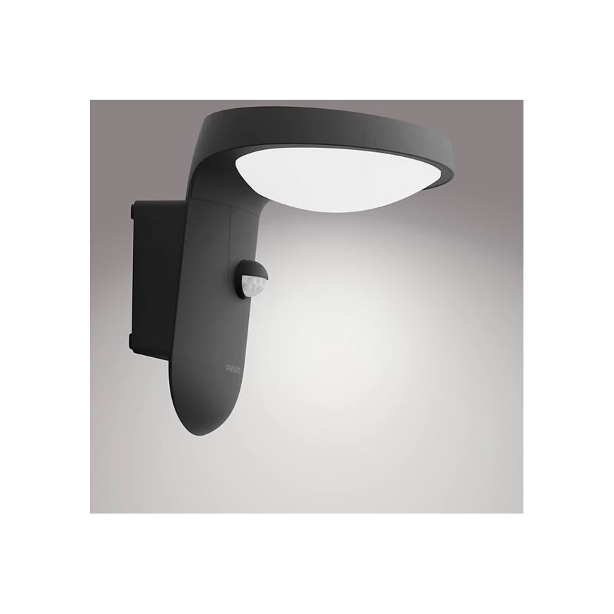 Philips - LED solarny kinkiet z czujnikiem ruchu i zmierzchu LED/1,2W/4V 1800 mAh 4000K IP44