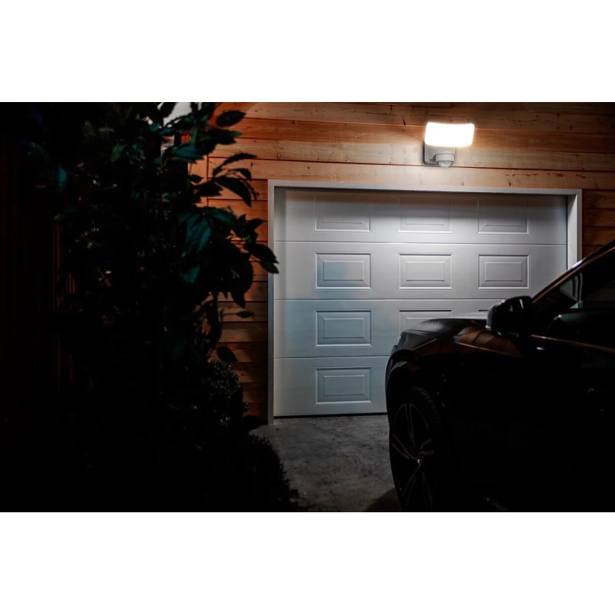 Philips - LED solarny kinkiet z czujnikiem ruchu i zmierzchu TYLUS LED/6W/3,7V 2600 mAh 5000K IP44
