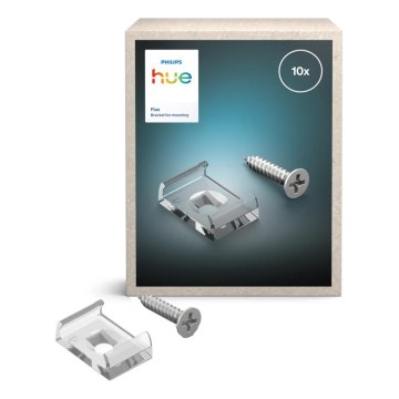 Philips - Uchwyt montażowy do taśmy LED FLUX 10 szt.