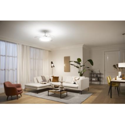 Philips - Wentylator sufitowy LED/35W/230V 5500/4000/2700K biały + pilot zdalnego sterowania