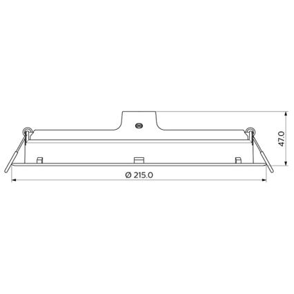 Philips - ZESTAW 2x LED Oprawa wpuszczana MESON LED/23,5W/230V 4000K