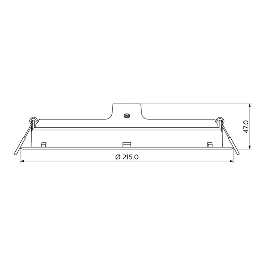 Philips - ZESTAW 2x LED Oprawa wpuszczana MESON LED/23,5W/230V 4000K