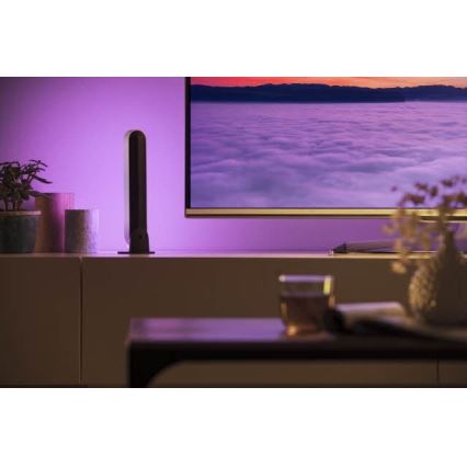 Philips 78202/1E/P7  - ZESTAW 2x LED RGB Ściemnialna lampa stołowa HUE WHITE AND COLOR AMBIANCE LED/6W/230V biała