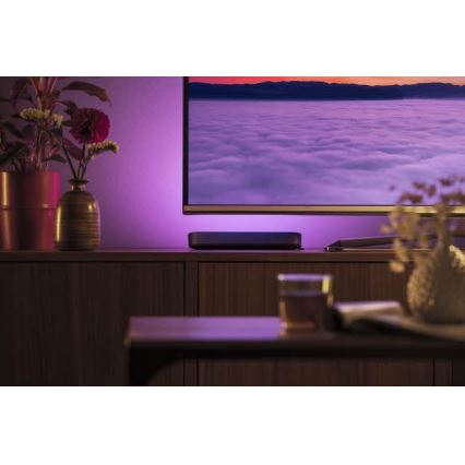 Philips 78202/30/E7 - ZESTAW 2x LED RGB Ściemnialna lampa stołowa HUE WHITE AND COLOR AMBIANCE LED/6W/230V